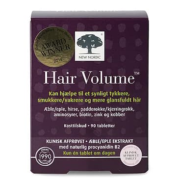New Nordic Hair Volume, 90 tabletter