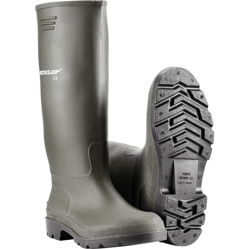 Dunlop Pricemastor gummistøvler, grøn
